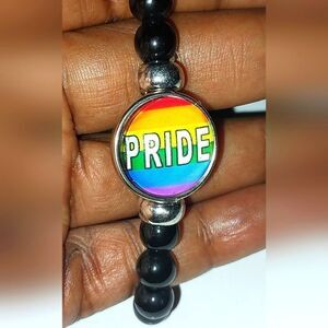 Pride unisex beaded bracelet